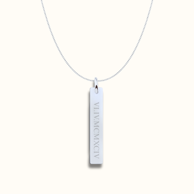 Verticale bar ketting