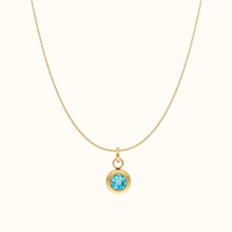 Geboortesteen ketting