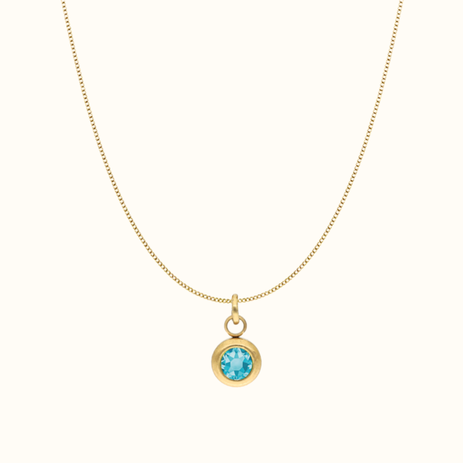 Geboortesteen ketting