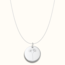 Coin ketting met geboortebloemen boeket