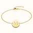Coin armband met initialen