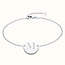 Coin armband met initialen