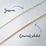 Coin ketting met hartje