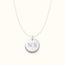 Coin ketting met 2 initialen