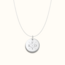 Coin ketting met 4 initialen
