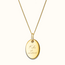 Ovale ketting met 2 namen