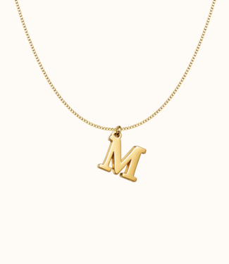 Ketting met initiaal