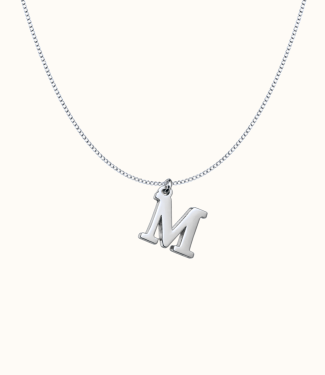 Ketting met initiaal