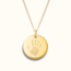 Coin ketting met hand of voetafdruk