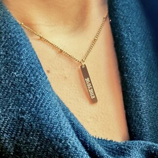 Verticale bar ketting