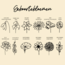 Coin ketting met geboortebloemen