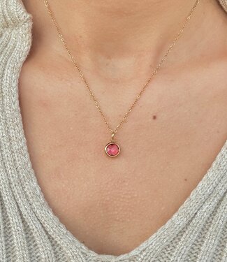 Geboortesteen ketting