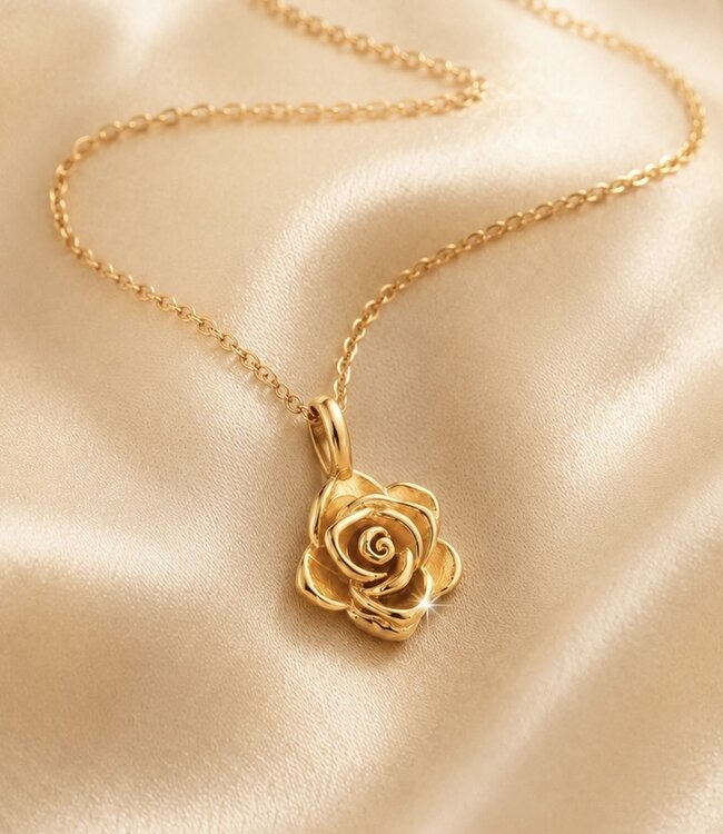 Ketting met geboortebloem