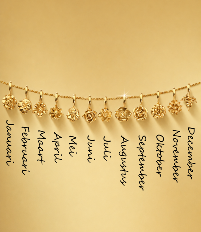 Ketting met geboortebloem