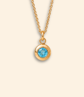 Geboortesteen ketting