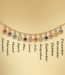 Geboortesteen ketting