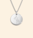 Coin ketting met geboortebloemen