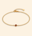 Geboortesteen armband