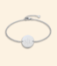 Coin armband met initialen