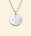 Coin ketting met initialen