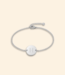 Kids | Mini coin armband met initiaal