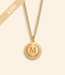 Kids | Coin ketting met initiaal