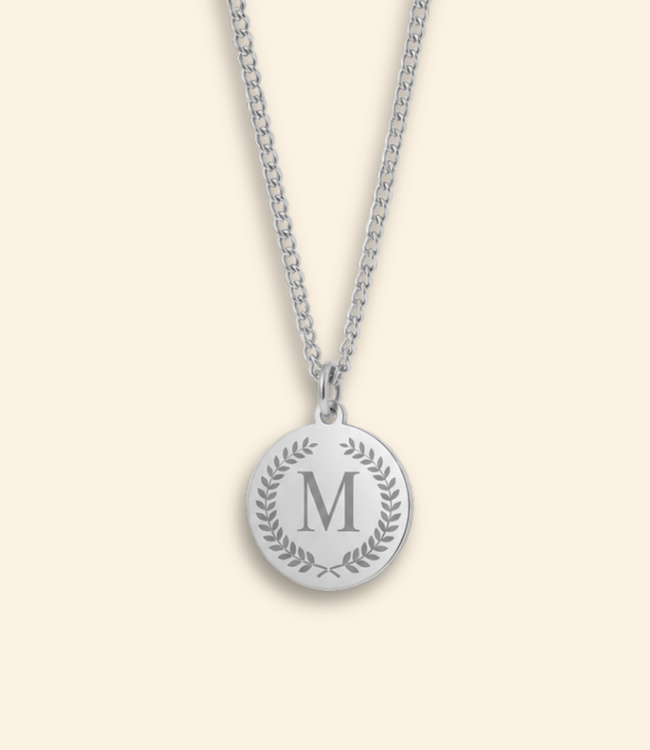 Kids | Coin ketting met initiaal