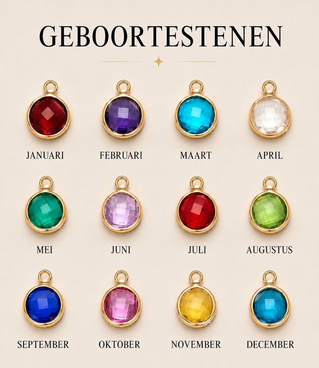 Kids | ketting met geboortesteen