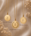 Kids | Coin ketting met initiaal