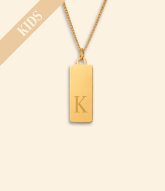 Kids | Tag ketting met initiaal