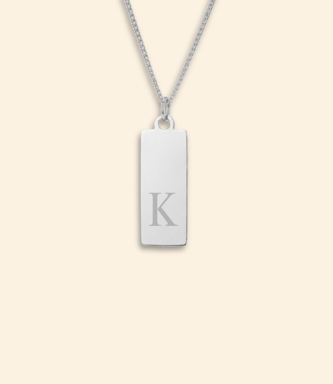 Kids | Tag ketting met initiaal