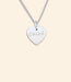 Hartjes ketting met naam