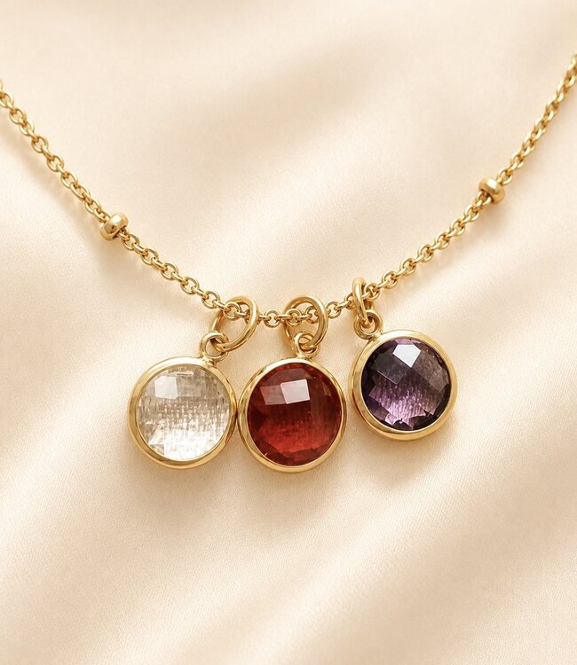 Kids | ketting met geboortesteen