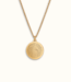 Coin ketting met vingerafdruk