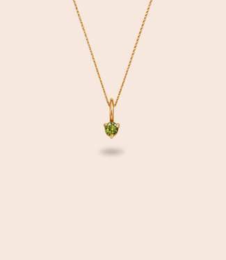 Mini geboortesteen ketting