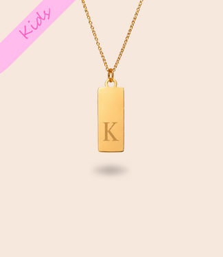 Kids | Tag ketting met initiaal