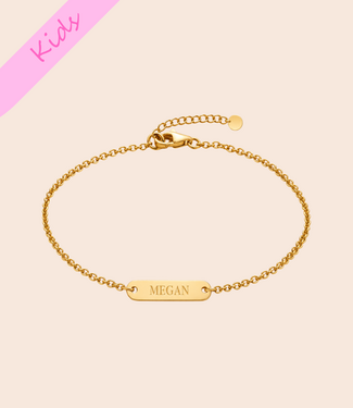 Kids | Mini bar armband rond