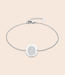 Coin armband met lijntekening