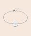 Coin armband met initialen