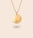 Coin ketting met lijntekening