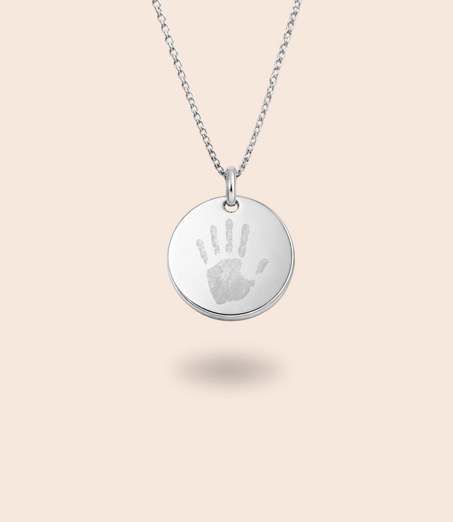 Coin ketting met lijntekening
