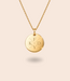 Coin ketting met initialen