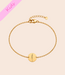 Kids | Coin armband met geboortebloem