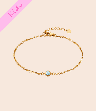 Kids | Geboortesteen armband