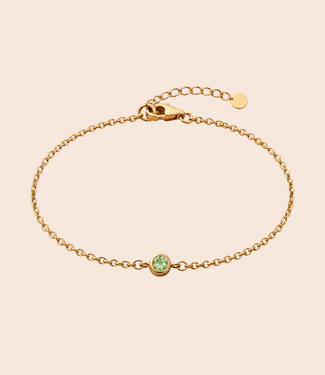 Geboortesteen armband