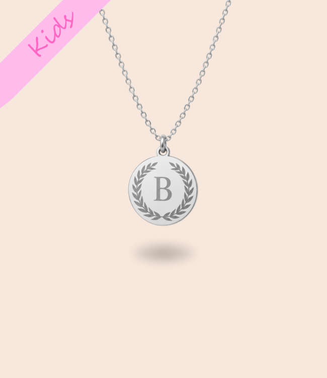 Kids | Coin ketting met initiaal
