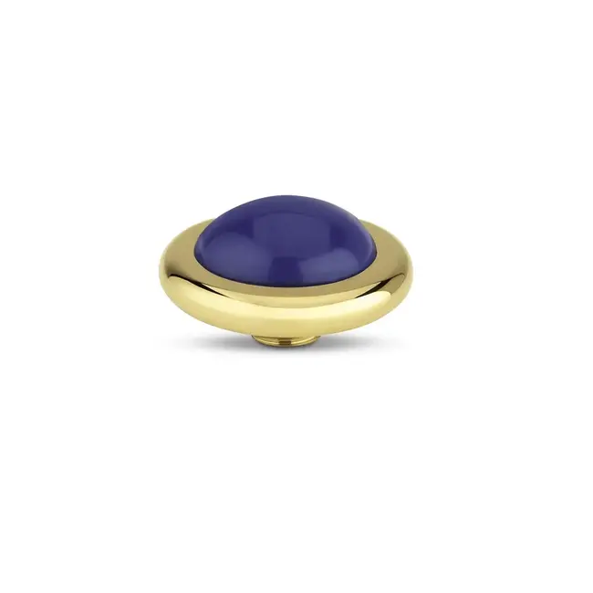 Melano Melano Vivid Rounded Gem Steentje Goud Lapis Lazuli