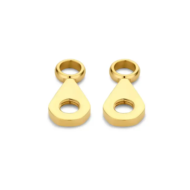 Melano Melano Vivid Drop Earrings Goud