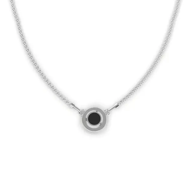 Melano Melano Kosmic Kara Ketting Zilver  2.5 mm