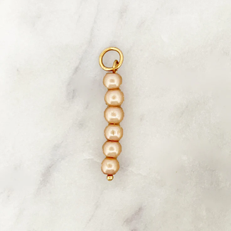 By Nouck By Nouck DYO Peach Pearls String